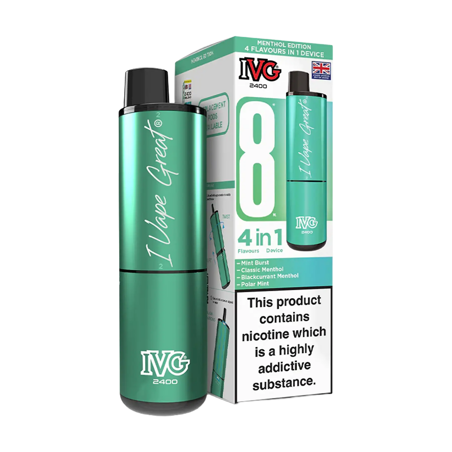 IVG 2400 Prefilled Vape Kit