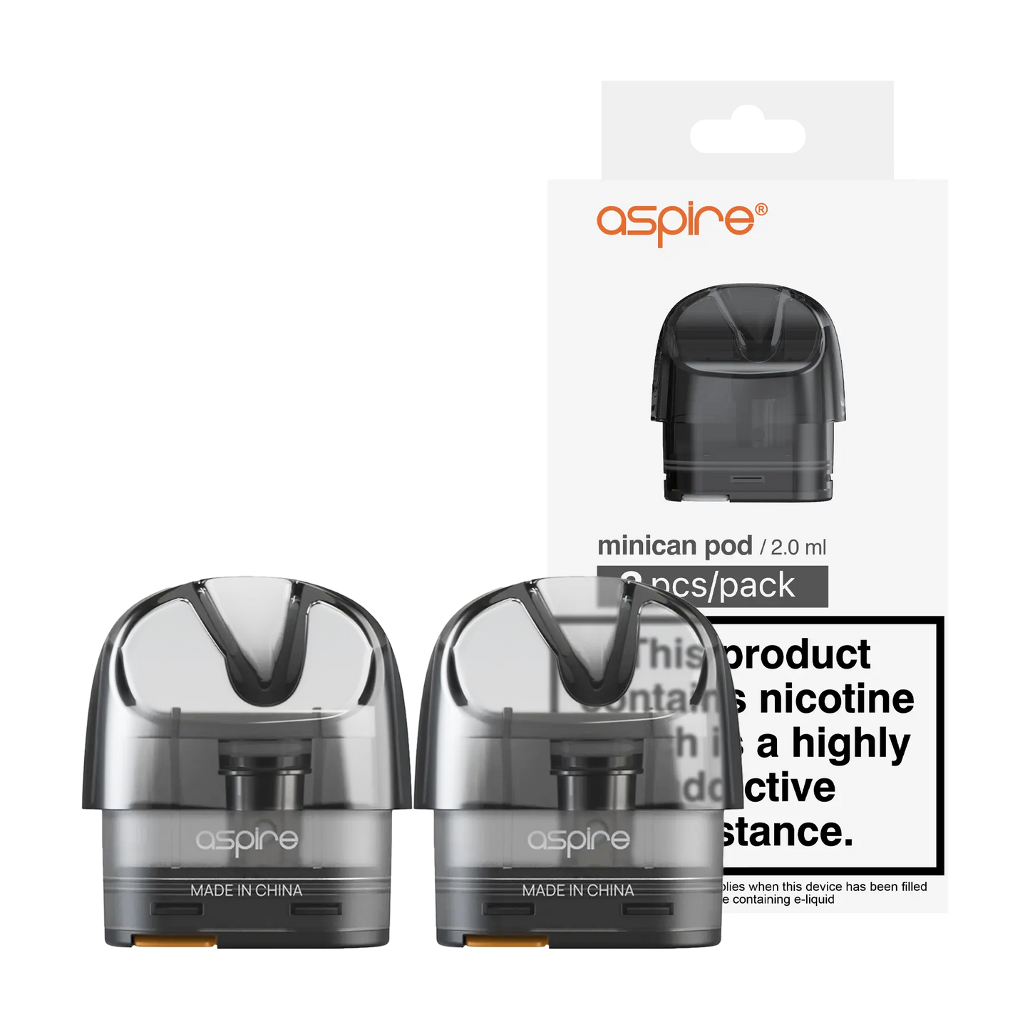 Aspire Minican Pods - 0.8 ohm Mesh