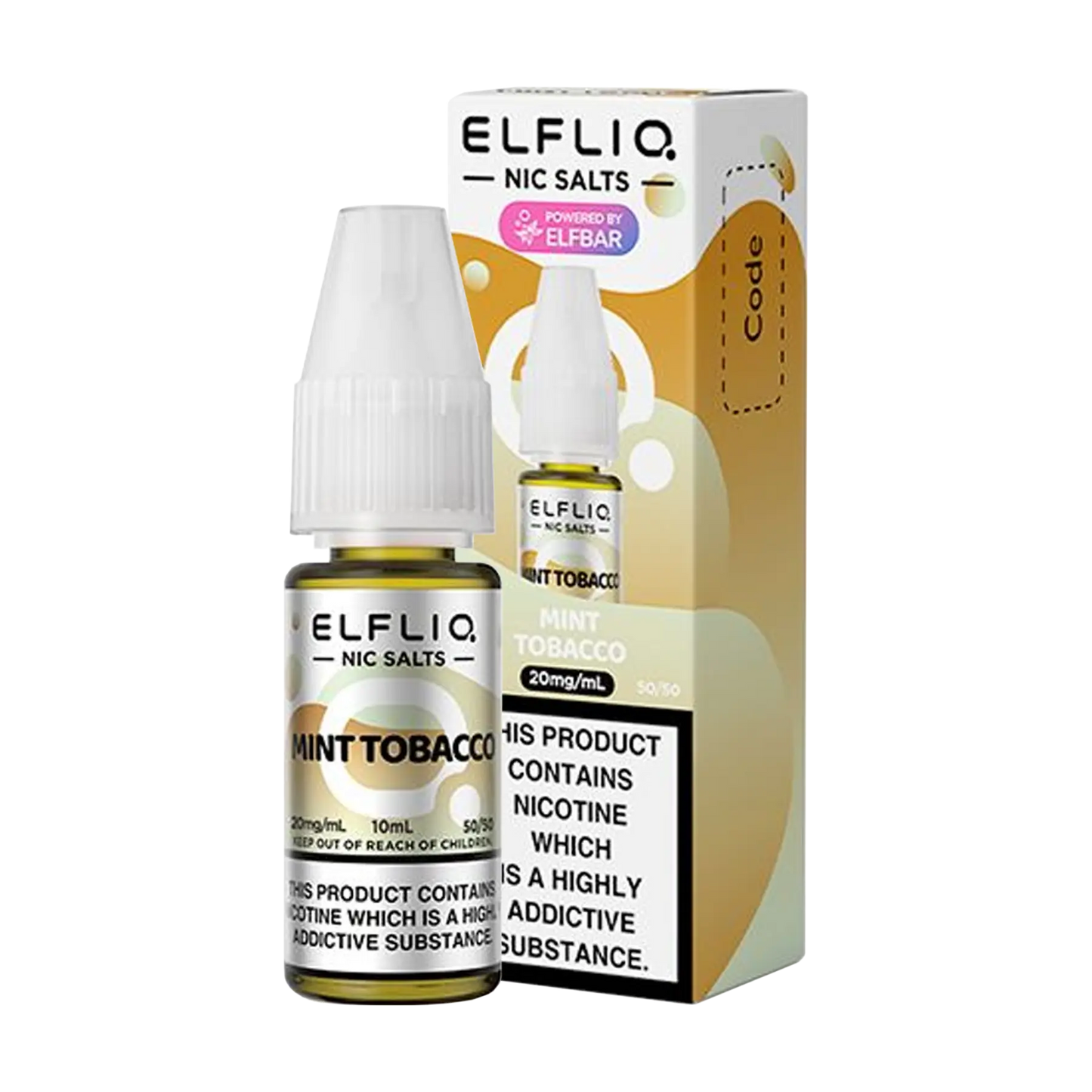 Elfliq 10ml Nicotine Salt - Mint Tobacco