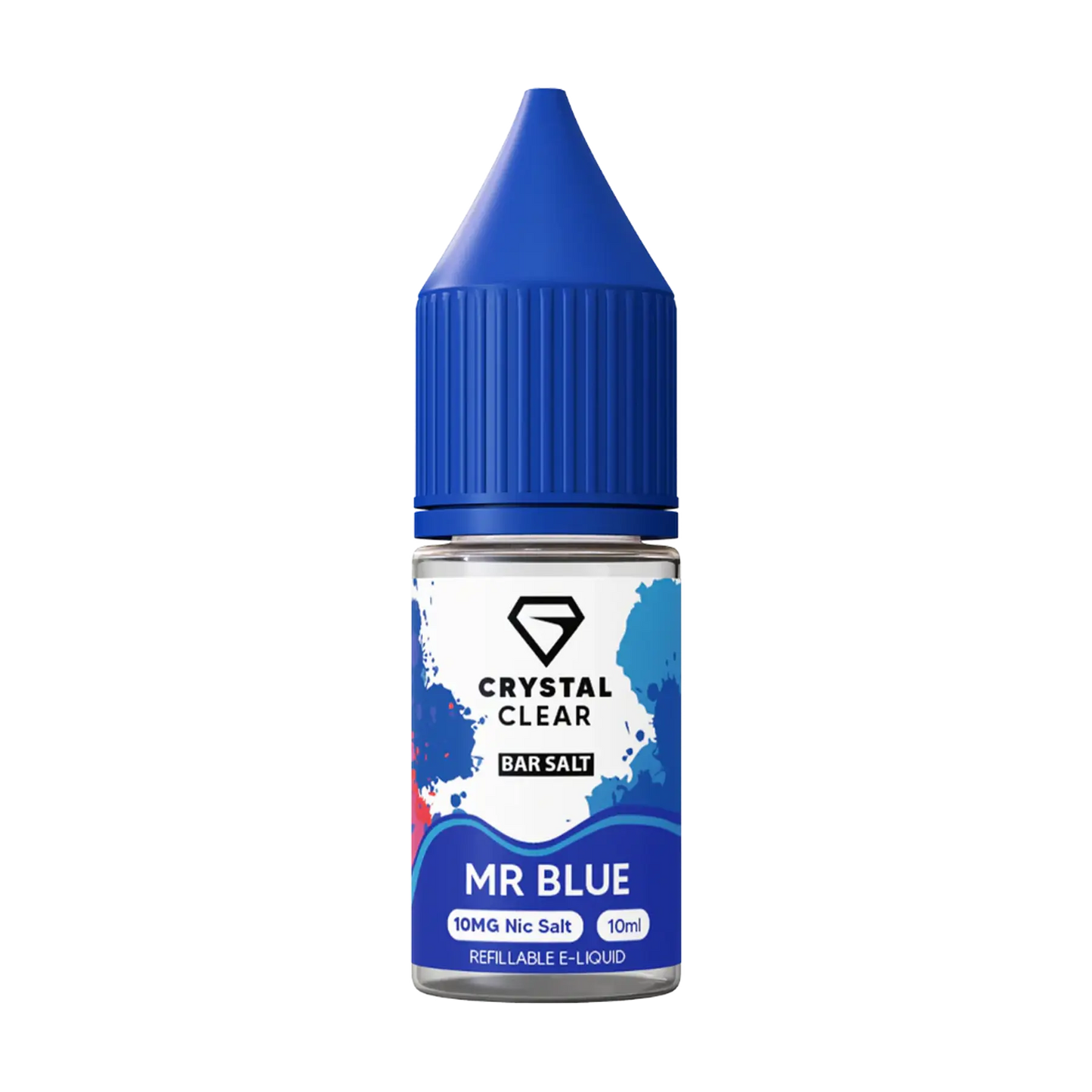 Crystal Clear Bar Salts 10ml E Liquid Nicotine Salt