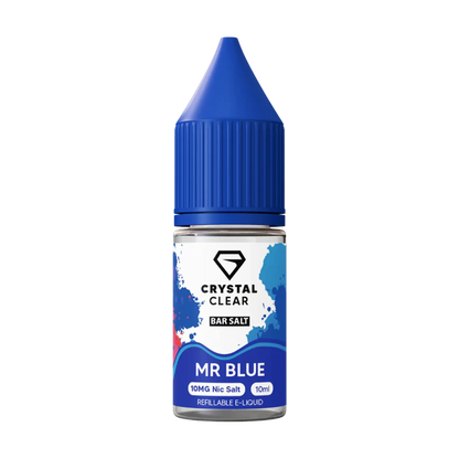 Crystal Clear Bar Salts 10ml E Liquid Nicotine Salt