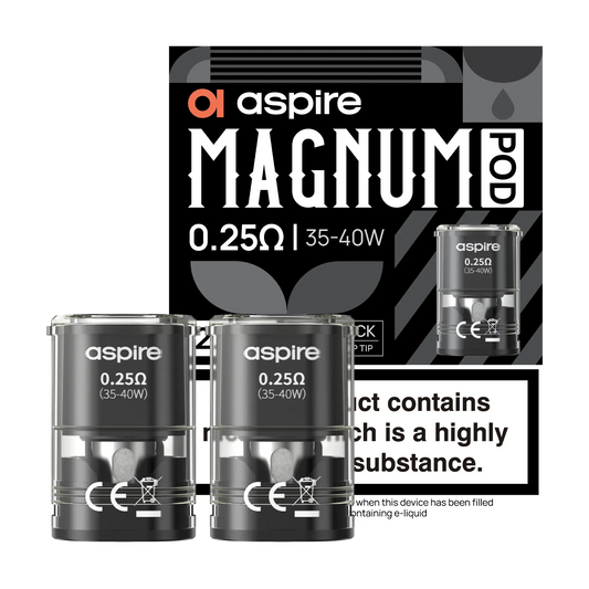 Aspire Magnum Replacement Pods - 0.25 2ml