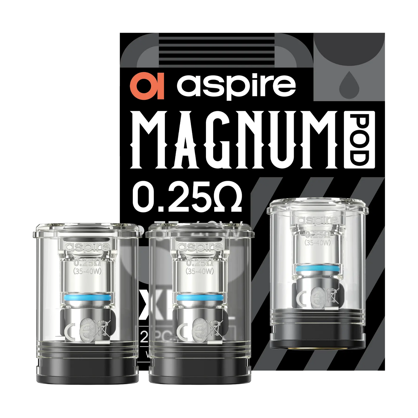 Aspire Magnum Replacement Pods - 0.25 XL