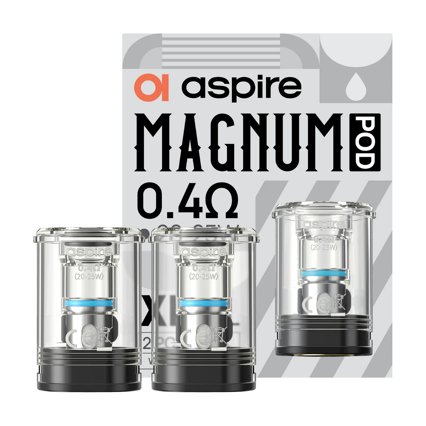 Aspire Magnum Replacement Pods - 0.4 XL