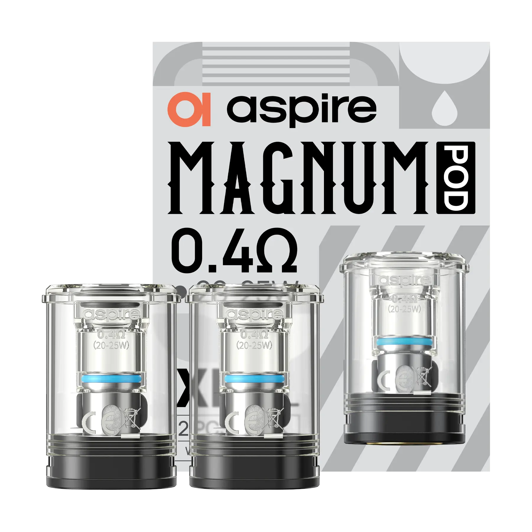 Aspire Magnum Replacement Pods - 0.4 XL