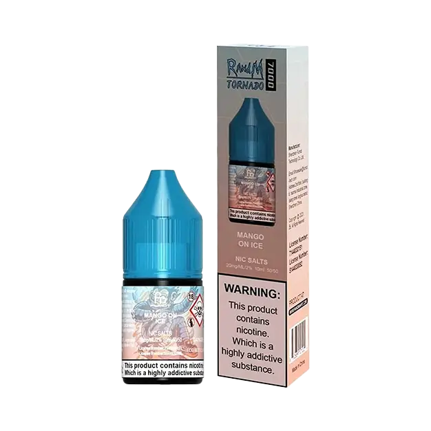 R&M 10ml Nicotine Salt - Mango On Ice