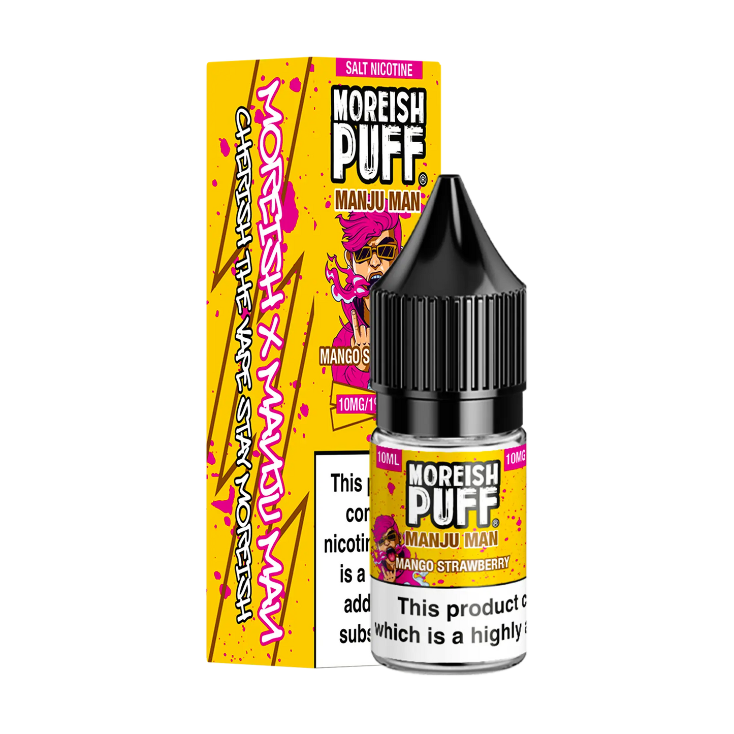 Manju Man Nicotine Salt - Mango Strawberry 10mg