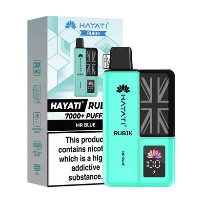 Hayati Rubik Prefilled Vape Kit - Mr Blue