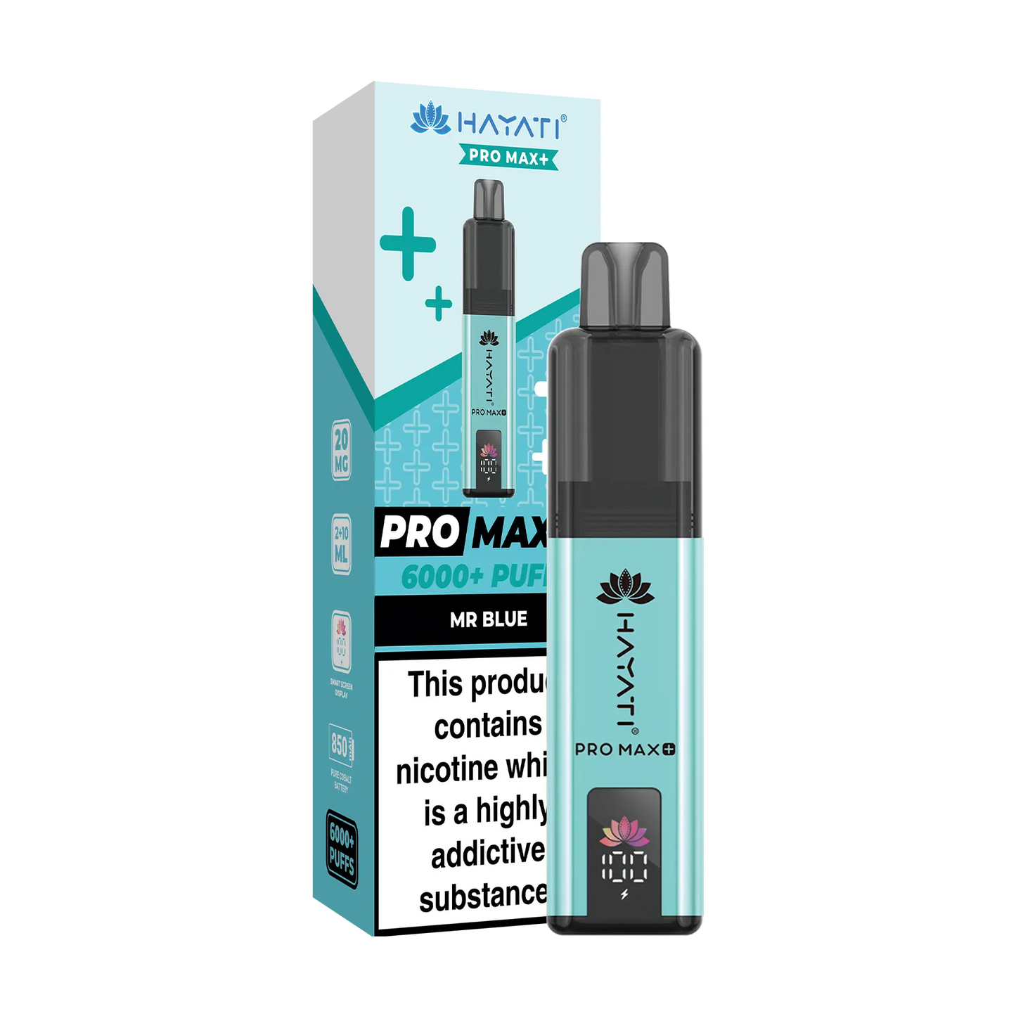 Hayati Pro Max+ 6000 Prefilled Vape Kit - Mr Blue