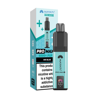 Hayati Pro Max+ 6000 Prefilled Vape Kit - Mr Blue