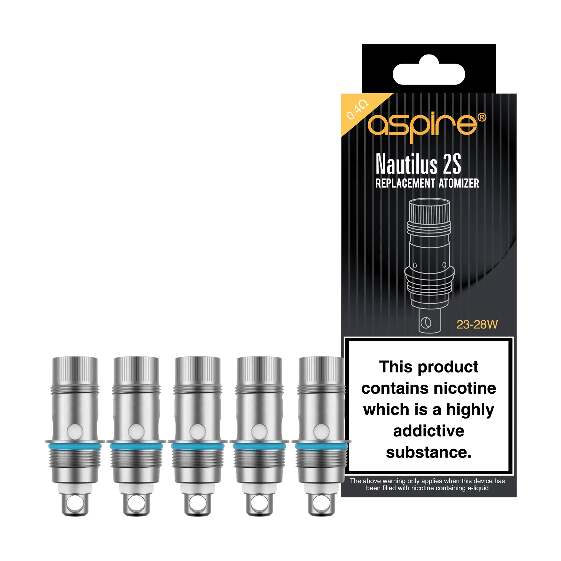 Aspire Nautilus Coils - 0.4 Mesh