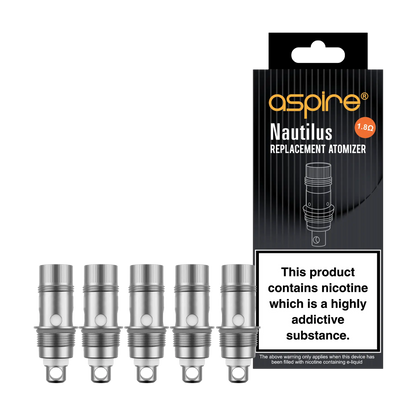 Aspire Nautilus Coils - 1.8 Kanthal