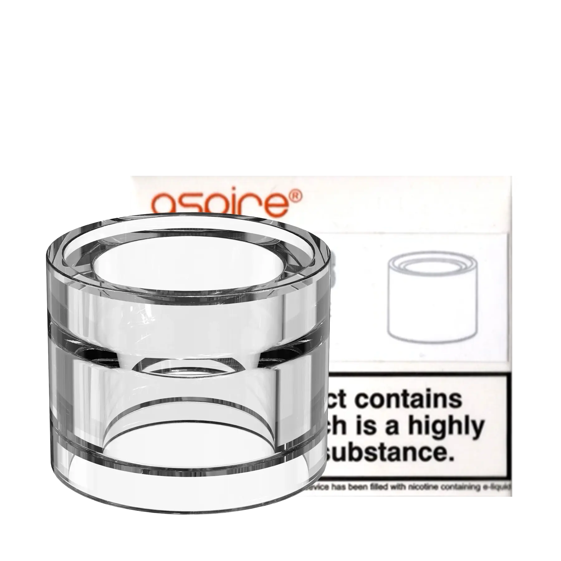 Aspire Nautilus 3 Replacement Glass - 2ml