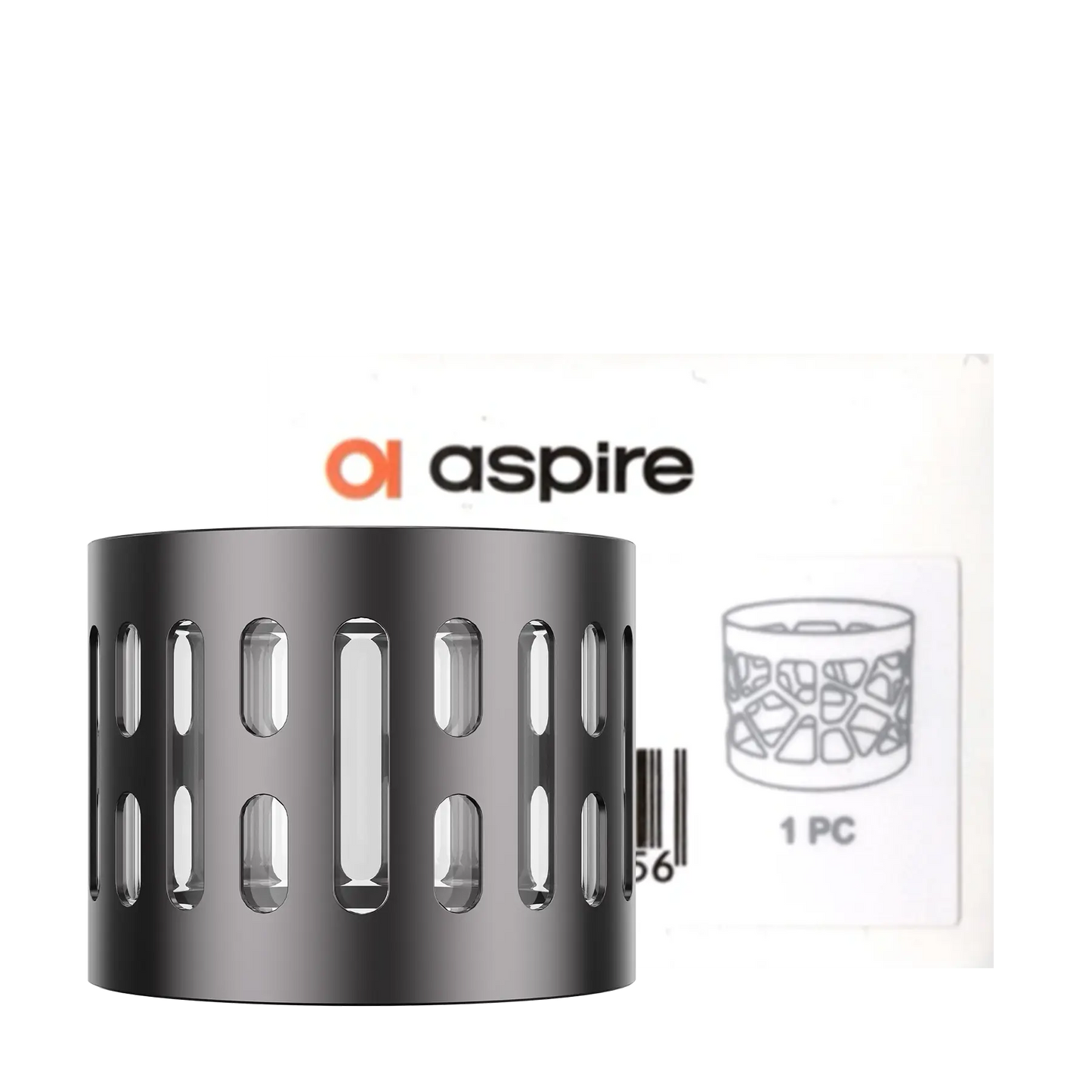 Aspire Nautilus 3SR Tank Tube/Replacement Glass - Gun Metal