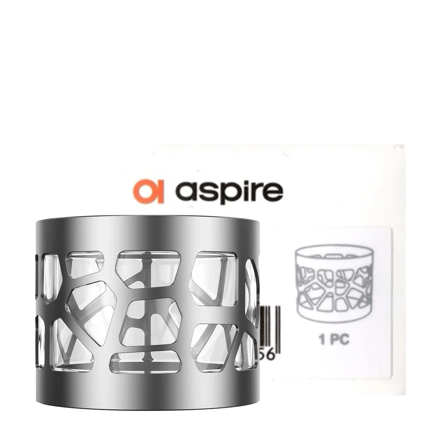 Aspire Nautilus 3SR Tank Tube/Replacement Glass - Silver