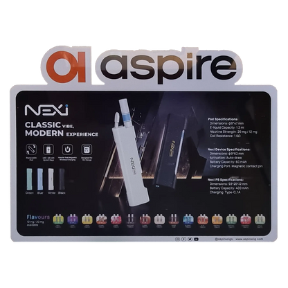 Aspire Display Stands - Nexi One