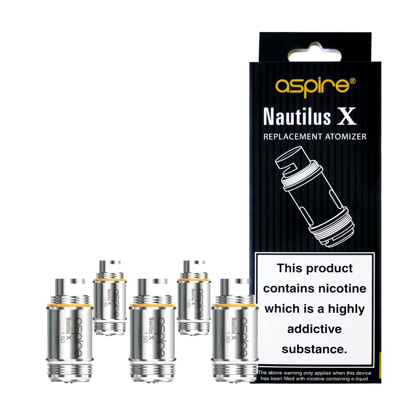 Aspire Nautilus X Replacement Coils 5 pack