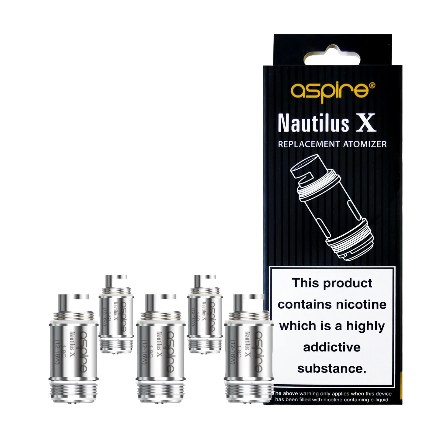 Aspire Nautilus X Replacement Coils 5 pack