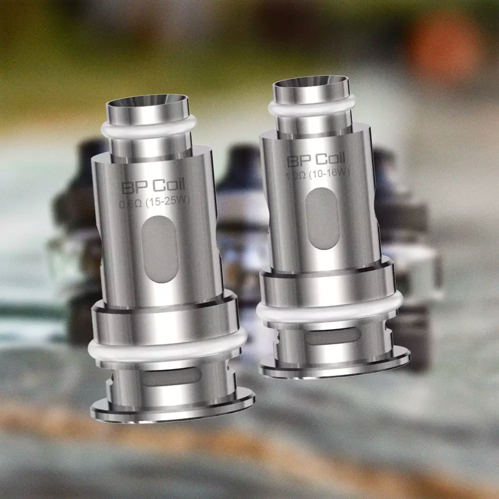 Compatible with both 0.6 & 1.0 ohm BP coils, you know the Onixx tank is to be taken seriously. Long lasting coils & exceptional flavour quality are all synonymous with these coils.