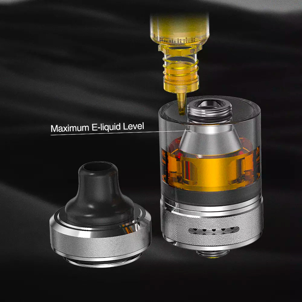 Refill your tank without spillage. Simply unscrew the top portion of the tank and fill to your heart's content.