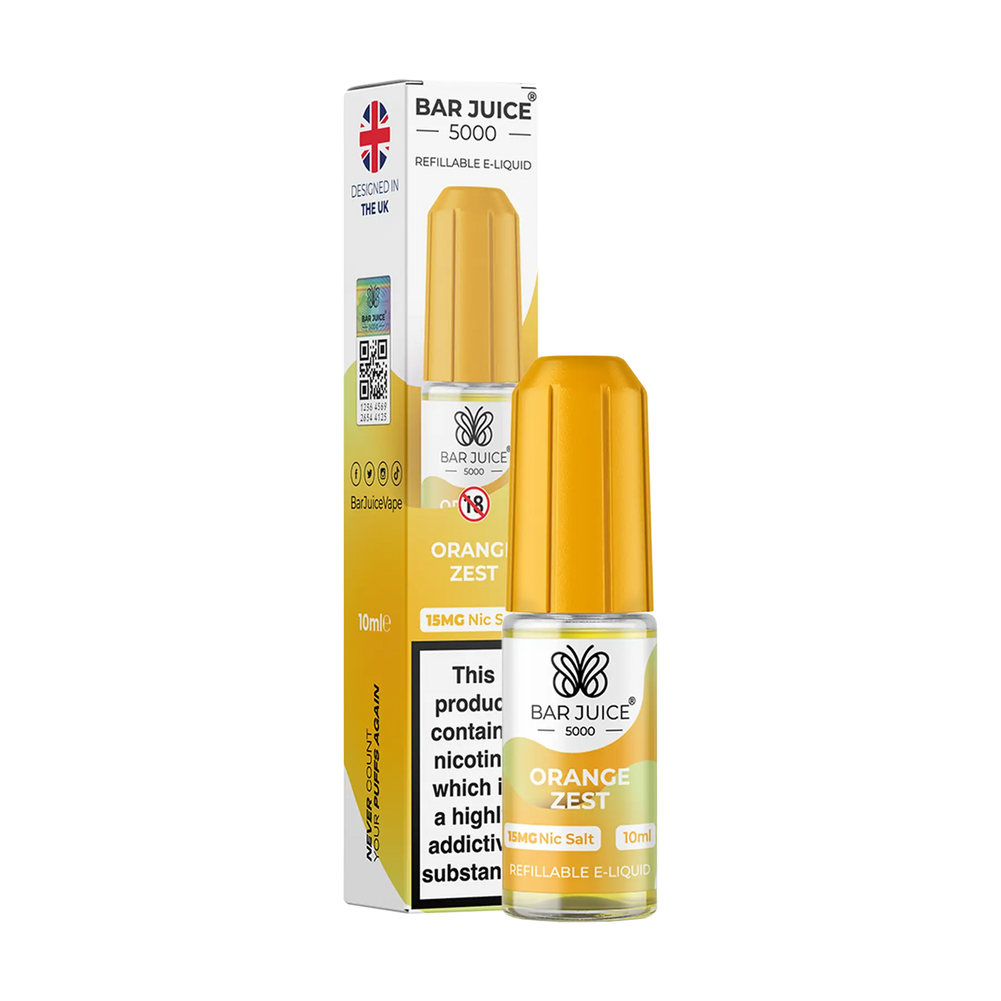 Bar Juice 5000 10ml E Liquid Nicotine Salt