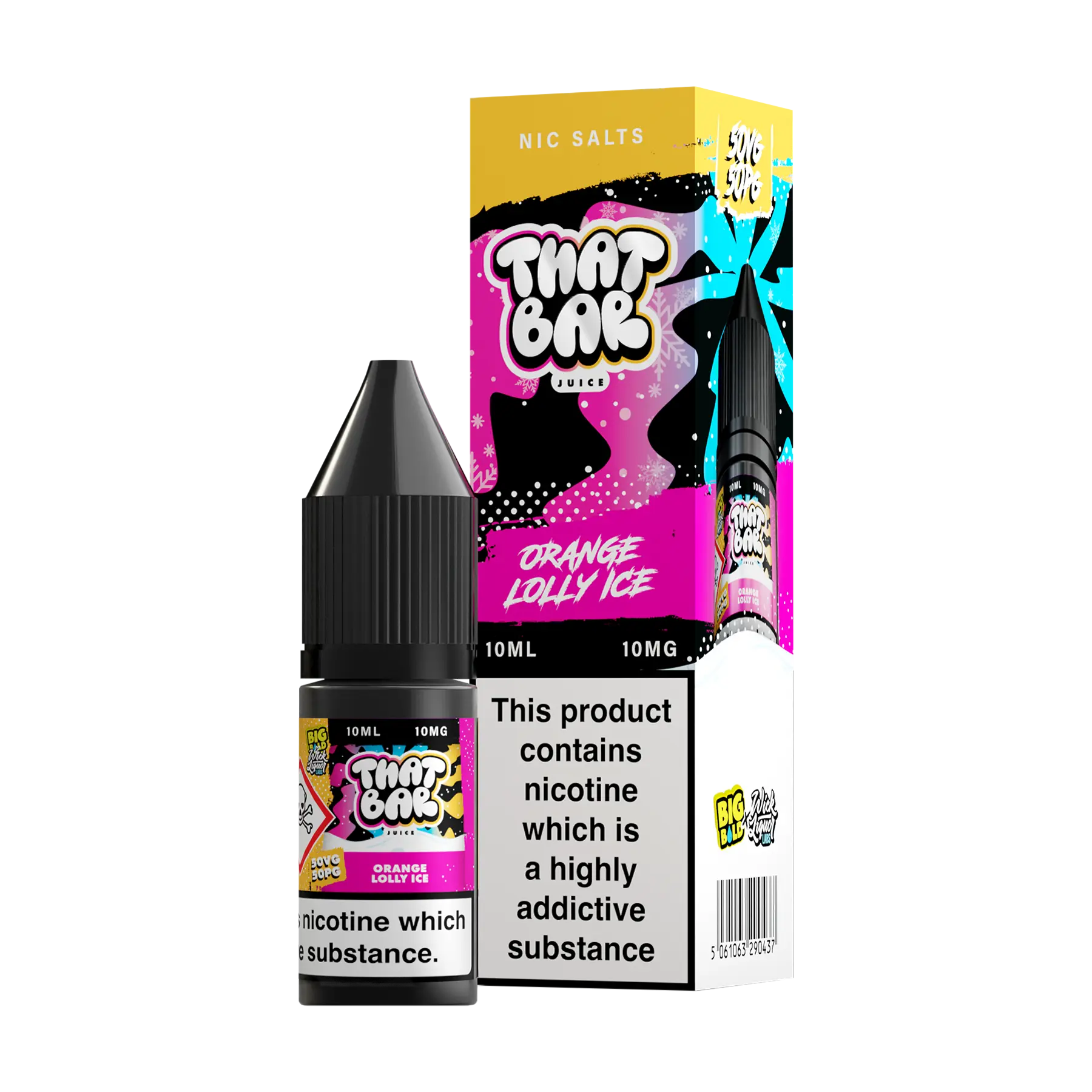 That Bar - 10ml E Liquid Nicotine Salt