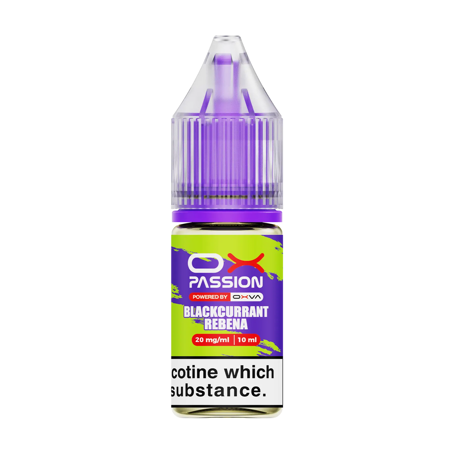OX Passion Nicotine Salt - Blackcurrant Rebena