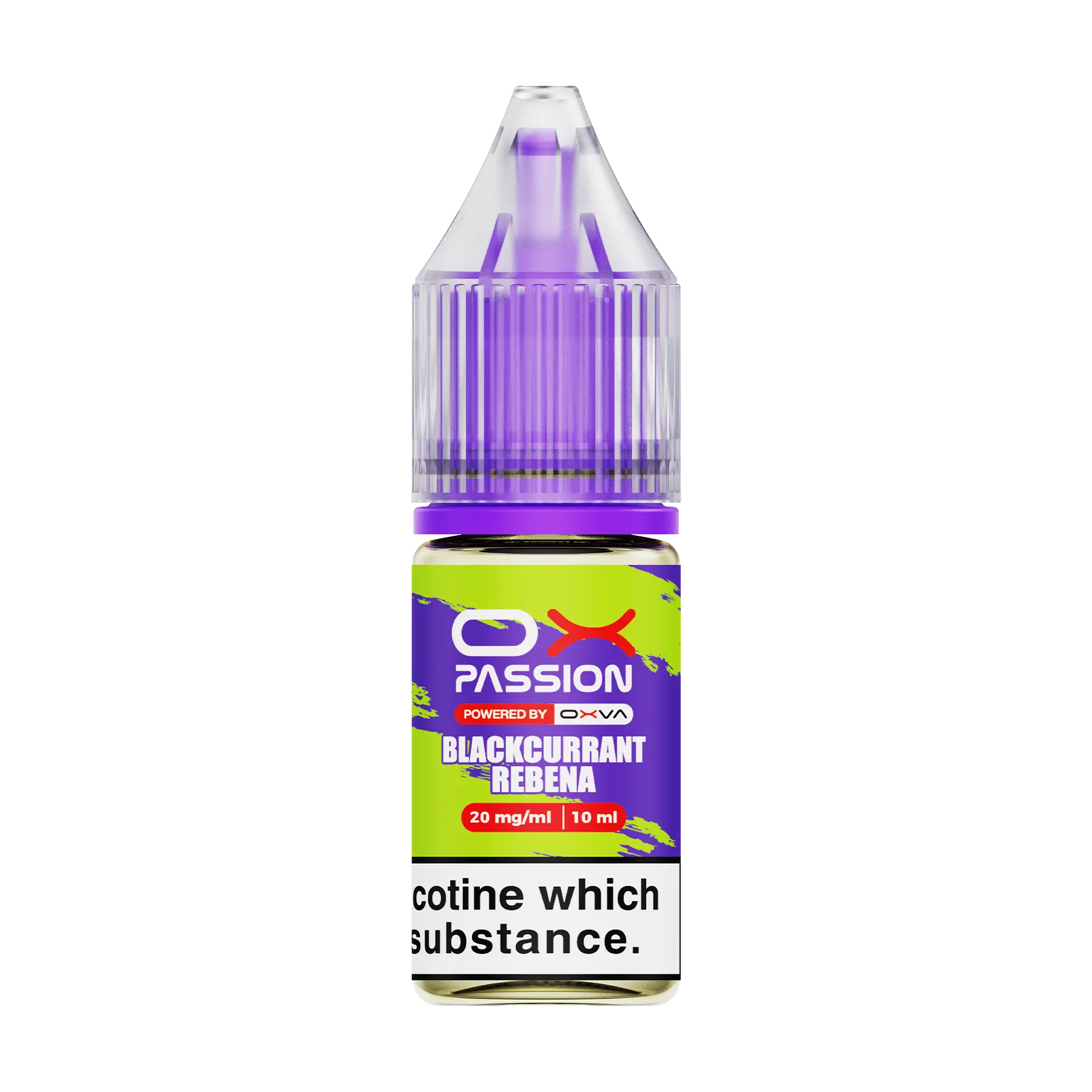 OX Passion Nicotine Salt - Blackcurrant Rebena