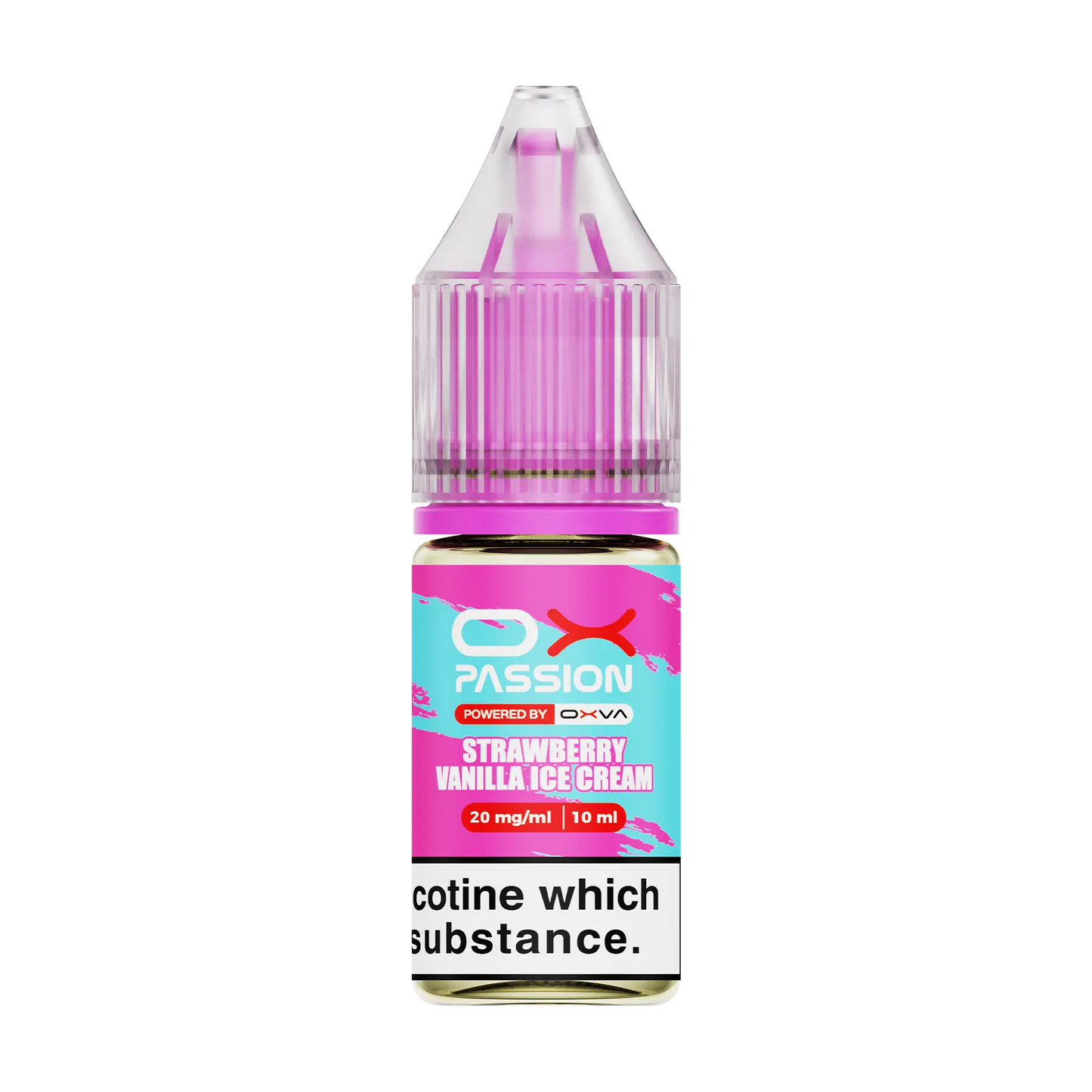OX Passion Nicotine Salt - Strawberry Vanilla Ice Cream