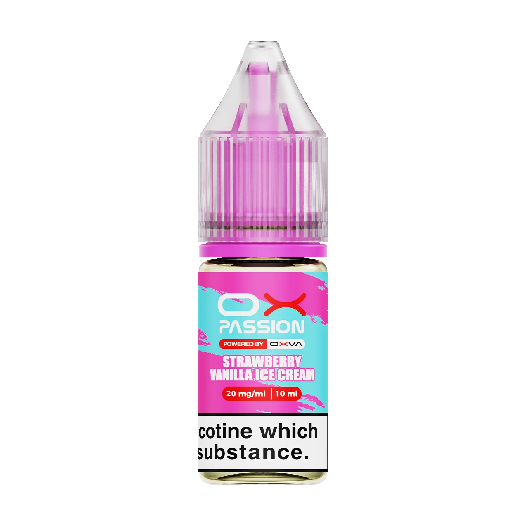 OX Passion Nicotine Salt - Strawberry Vanilla Ice Cream