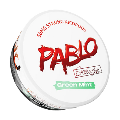 Pablo Exclusive Nicotine Pouches - Green Mint