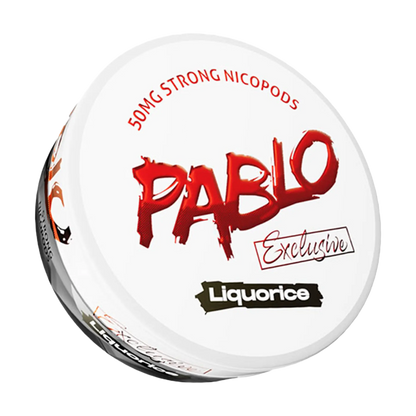 Pablo Exclusive Nicotine Pouches - Liquorice