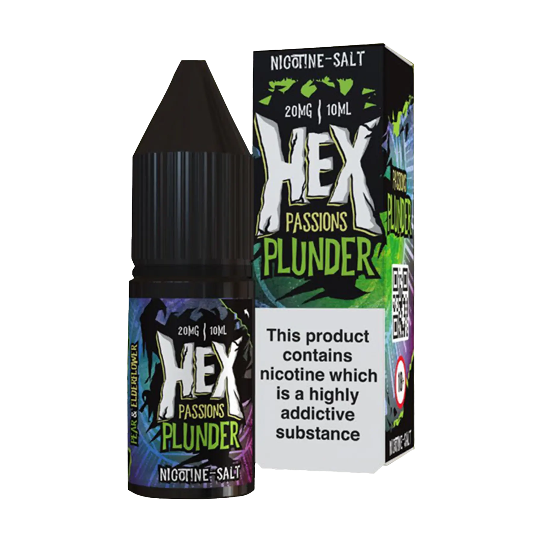 Hex 10ml E-Liquid Nicotine Salt - Passions Plunder