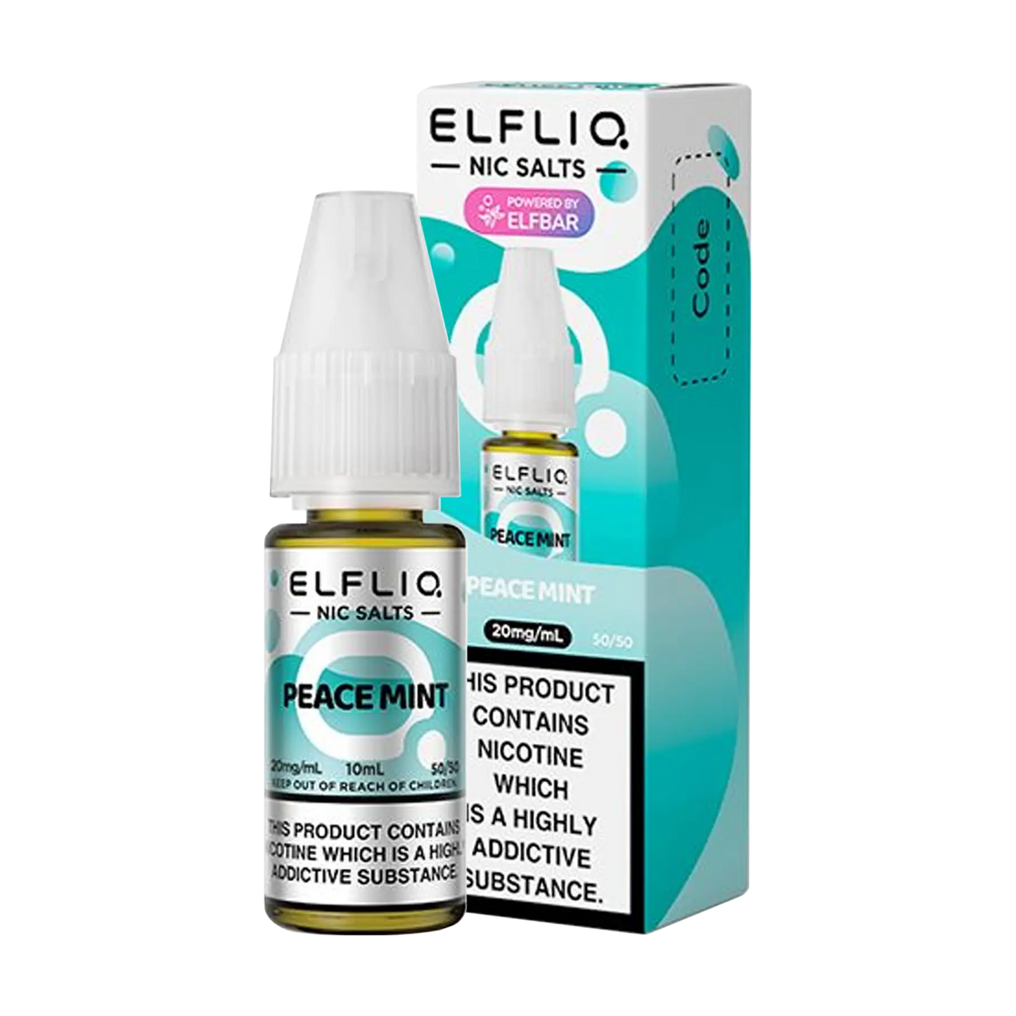 Elfliq 10ml Nicotine Salt - Peace Mint