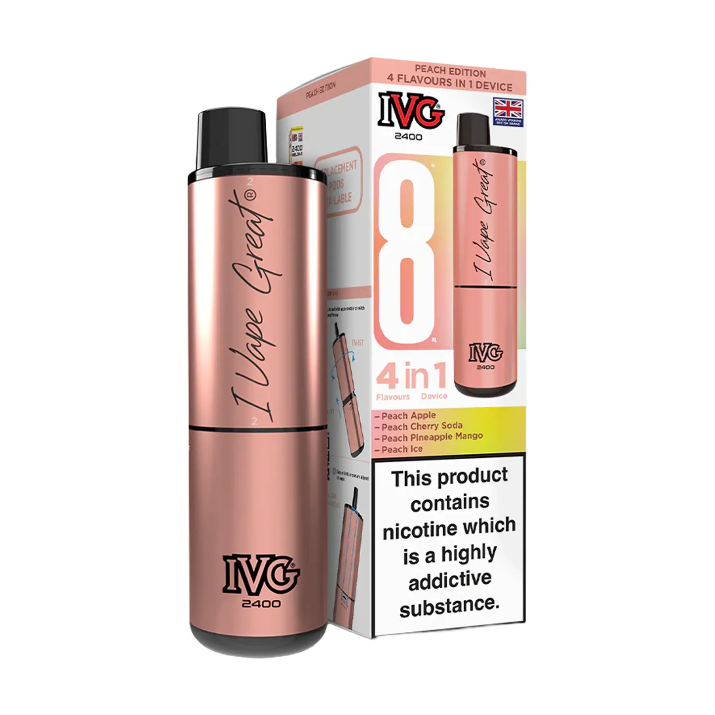 IVG 2400 Prefilled Vape Kit