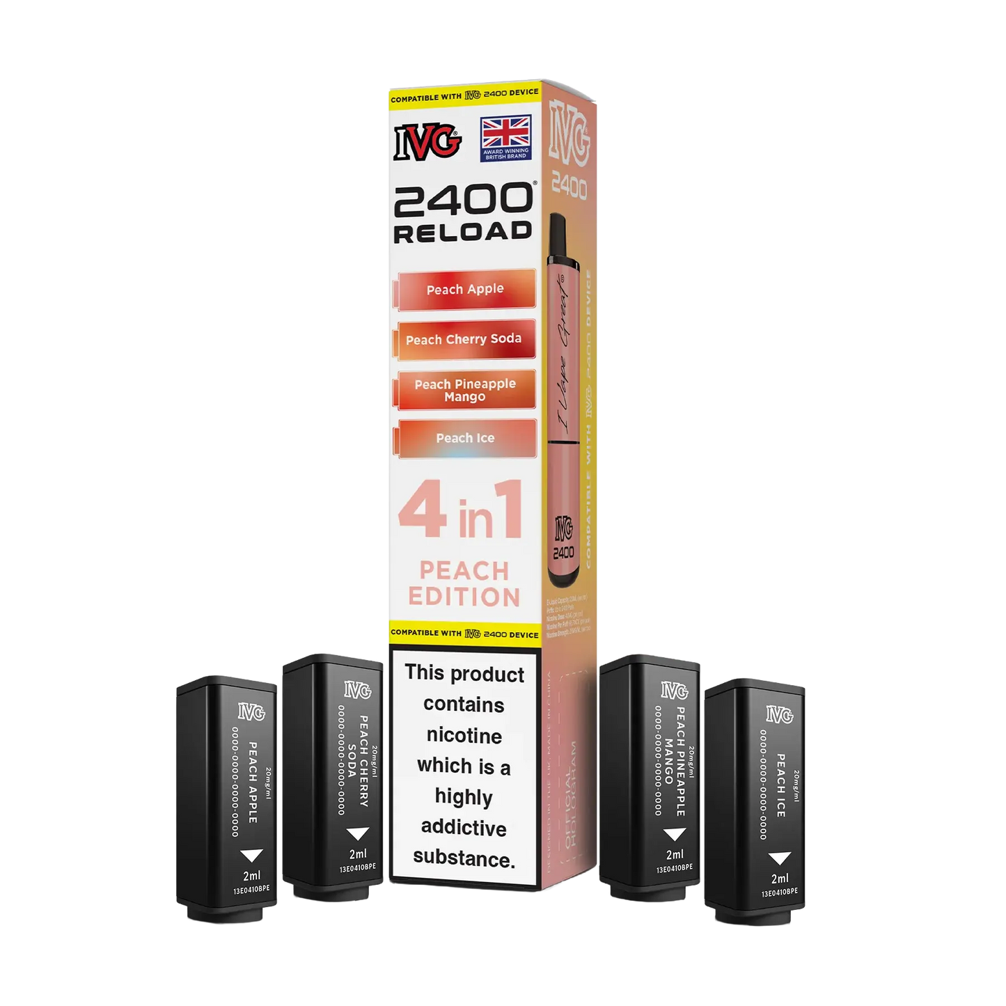 IVG 2400 Replacement Pre-Filled Pods
