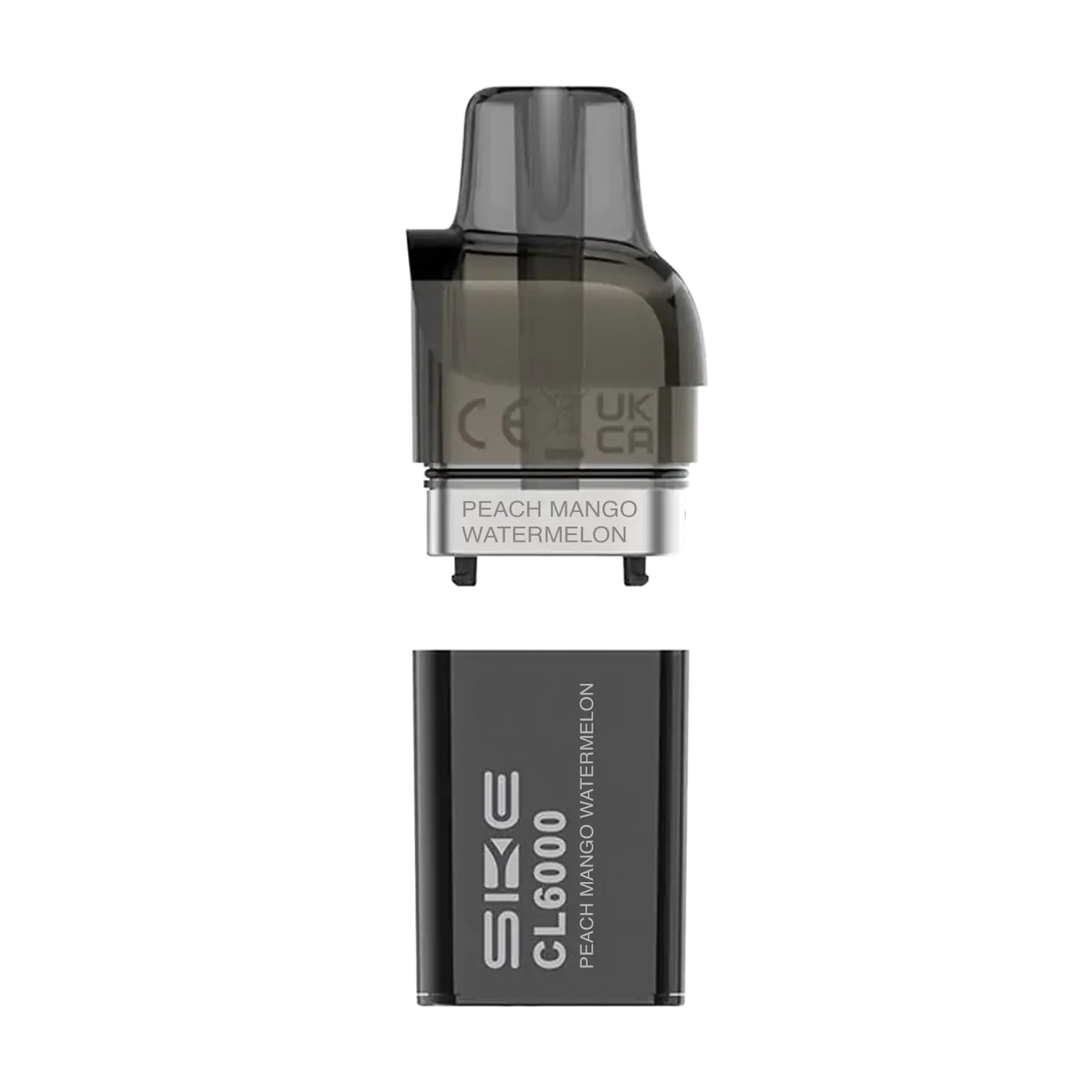 SKE Crystal CL6000 Replacement Pods - Peach Mango Watermelon
