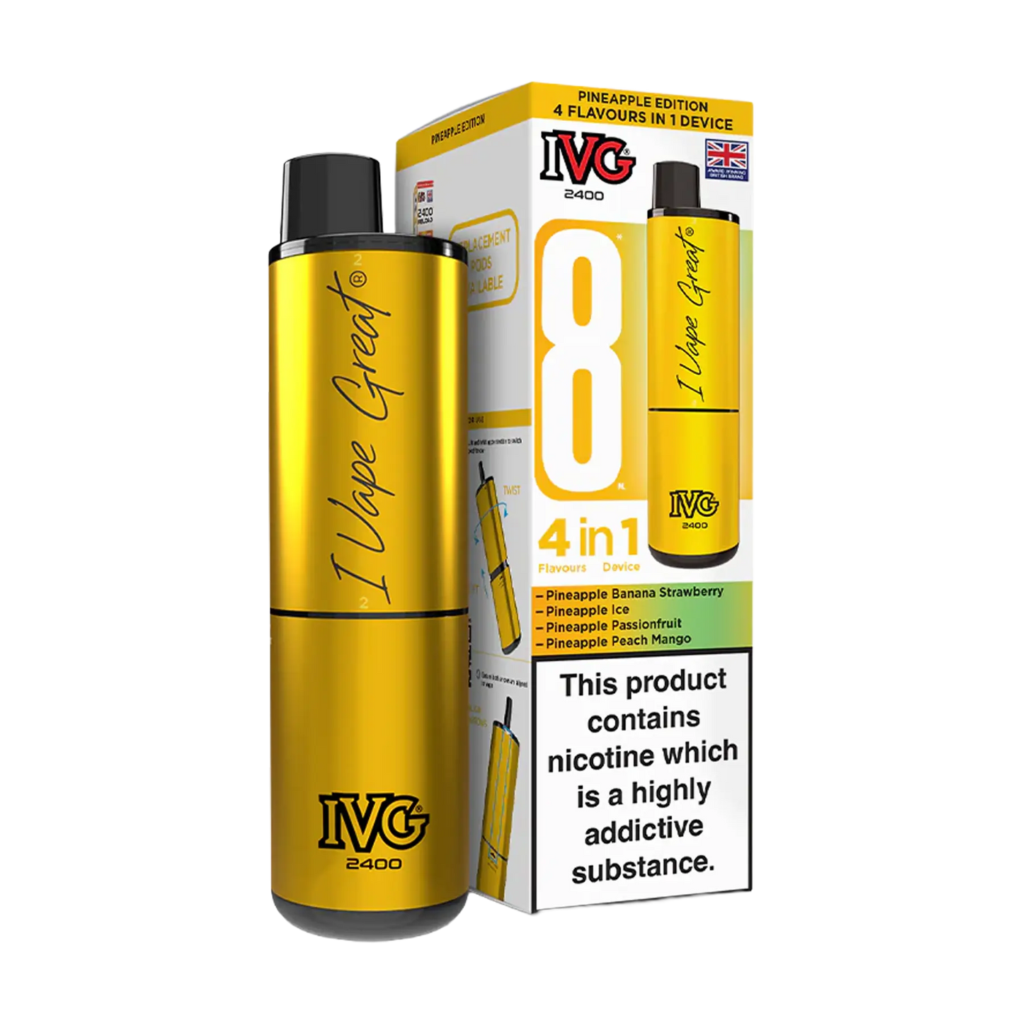 IVG 2400 Prefilled Vape Kit