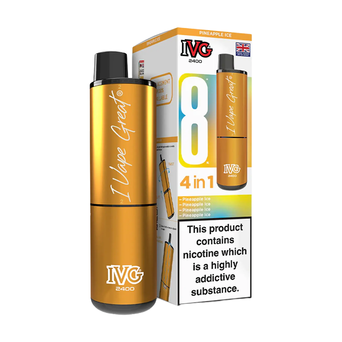 IVG 2400 Prefilled Vape Kit
