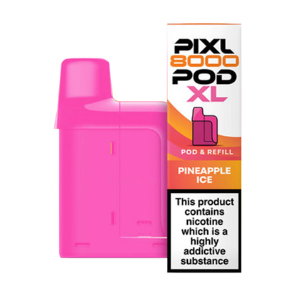 Pixl 8000 Replacement Pods - Pineapple Ice
