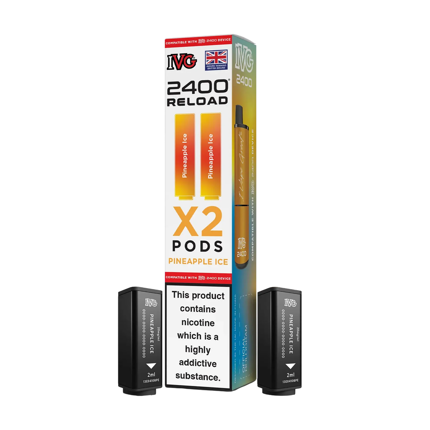 IVG 2400 Replacement Pre-Filled Pods