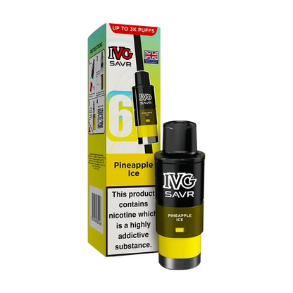 IVG Savr Replacement Pods - Pineapple Ice