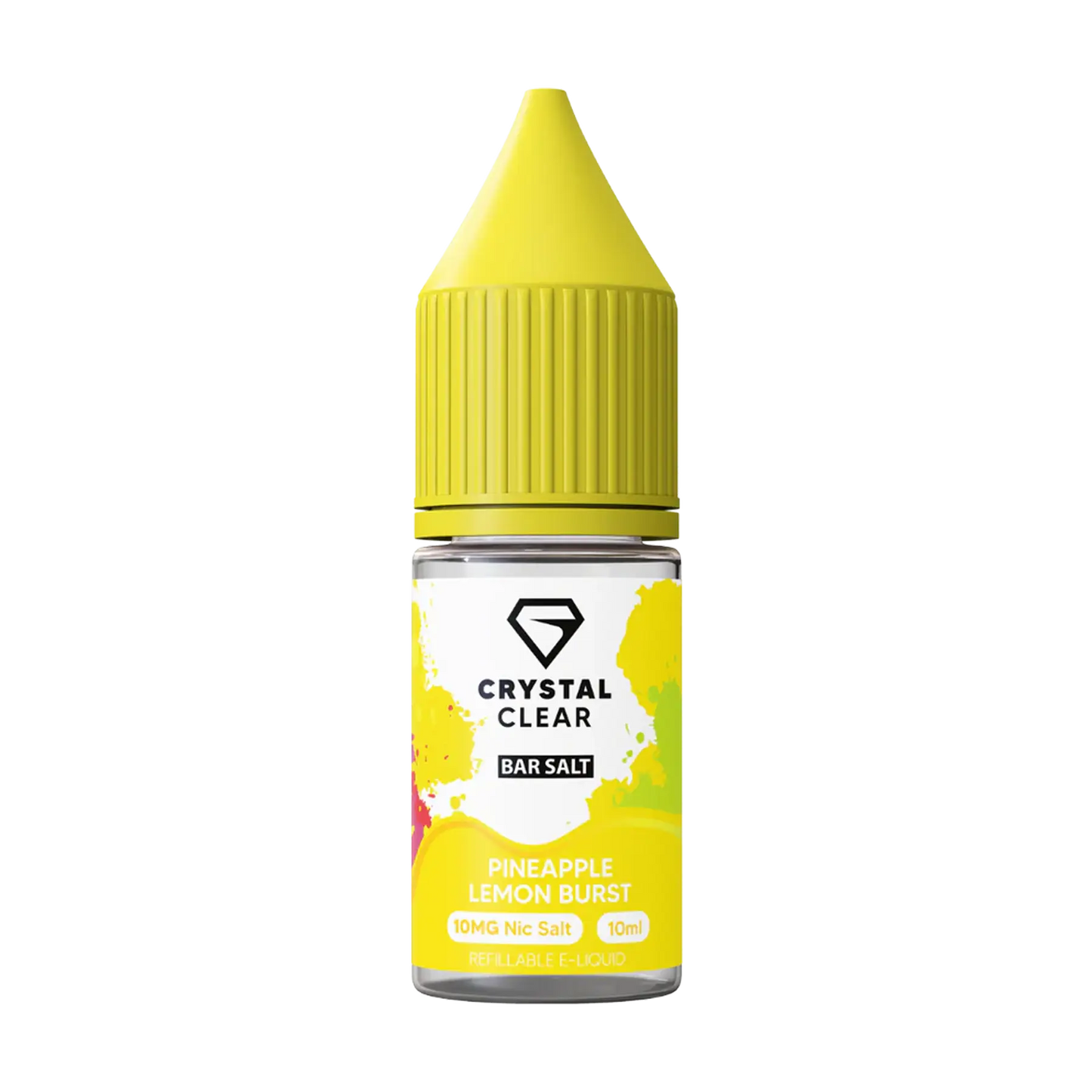 Crystal Clear Bar Salts 10ml E Liquid Nicotine Salt