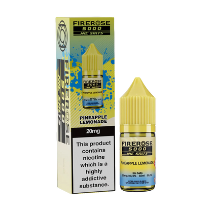 Firerose 5000 10ml Nicotine Salt - Pineapple Lemonade