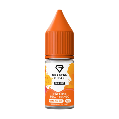 Crystal Clear Bar Salts 10ml E Liquid Nicotine Salt