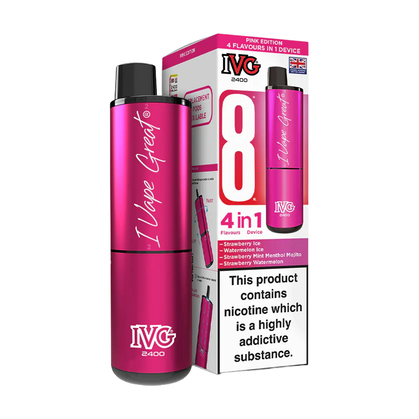 IVG 2400 Prefilled Vape Kit