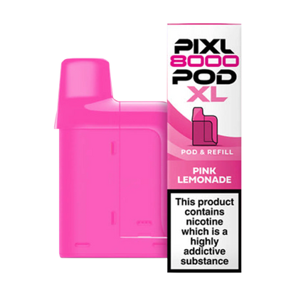 Pixl 8000 Replacement Pods - Pink Lemonade