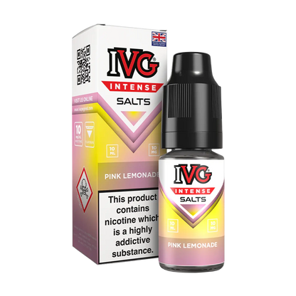 IVG Intense 10ml Nicotine Salt - Pink Lemonade