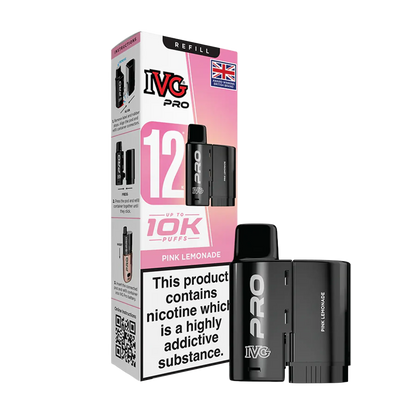 IVG Pro 12 Replacement Pods - Pink Lemonade