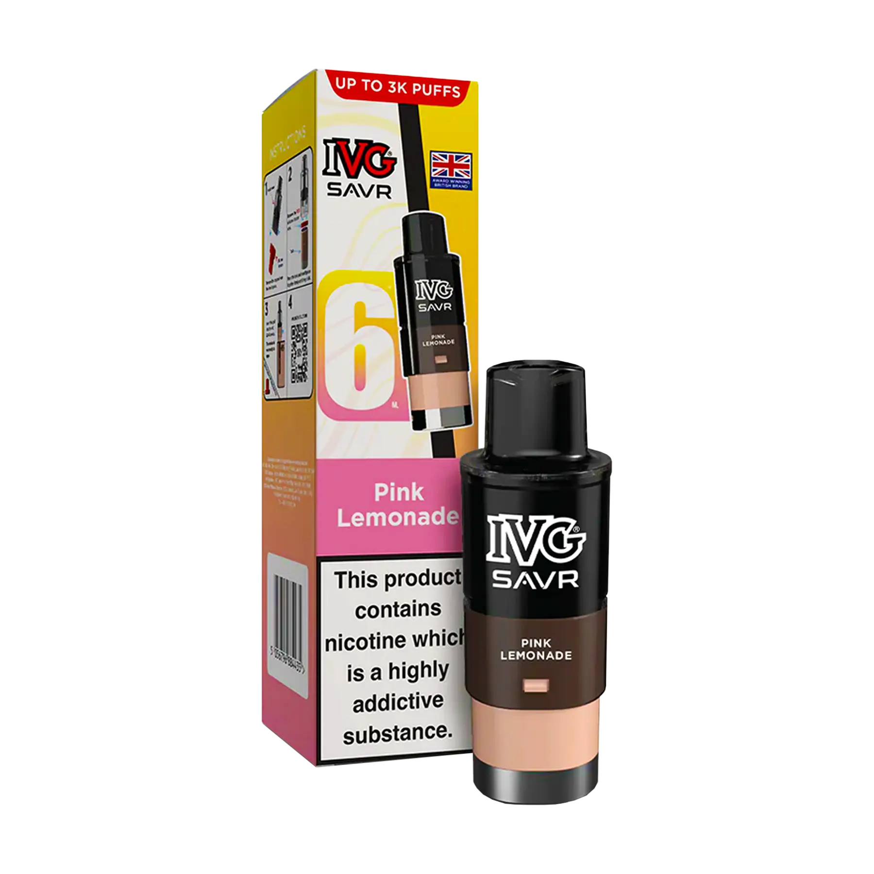 IVG Savr Replacement Pods - Pink Lemonade